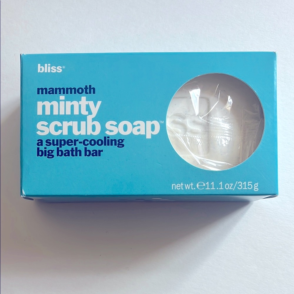 Bliss Mammoth Minty Scrub Soap 11.1oz